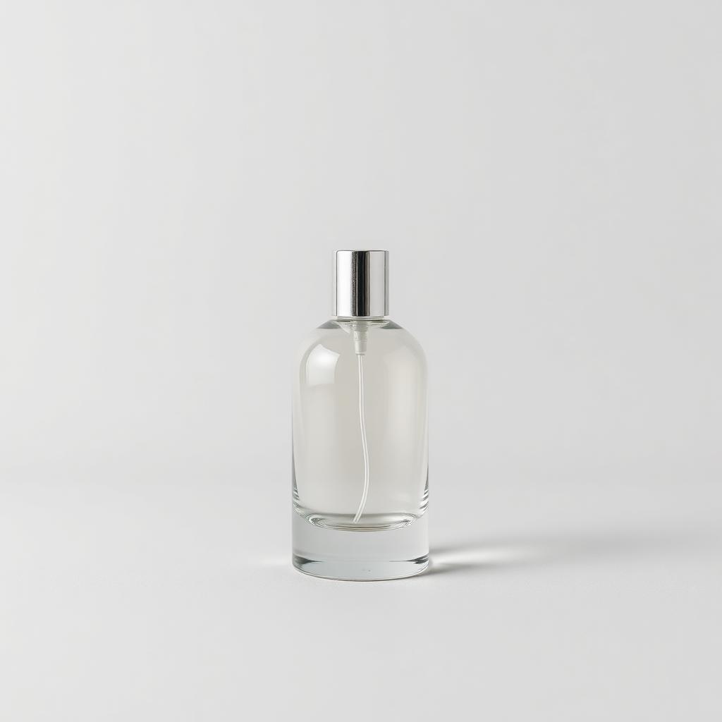 Glass perfume bottle